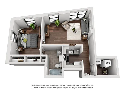 Floor plan Potomac