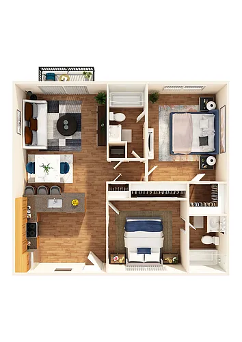 Floor plan The Peacock II