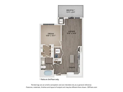 Floor plan A0205
