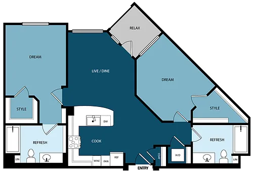 Floor plan B2