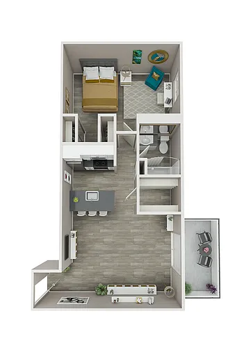 Floor plan Vanderbilt