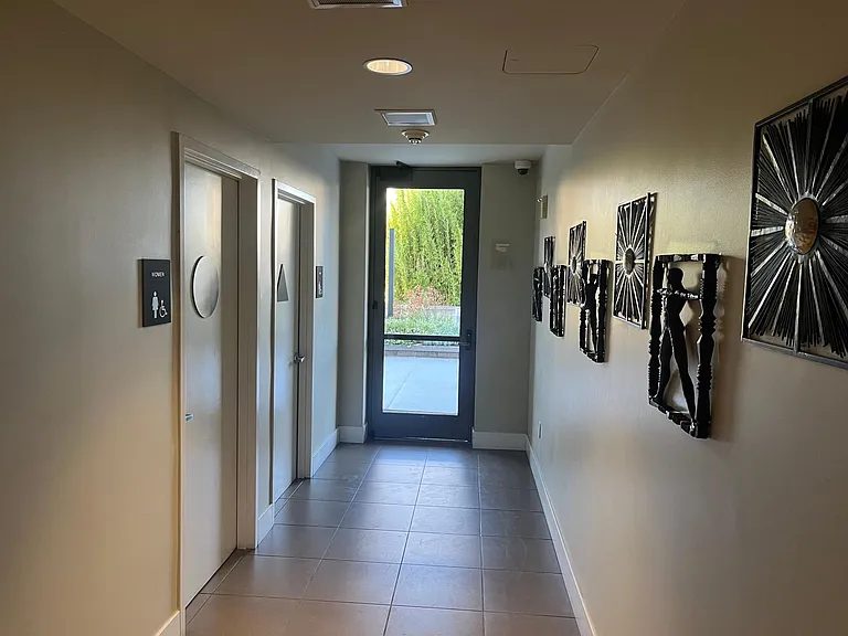 Fitness Room/Entertainment Lounge Restrooms.