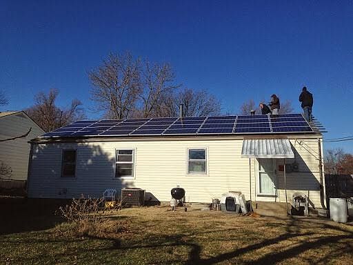7.5 KW solar on south roof