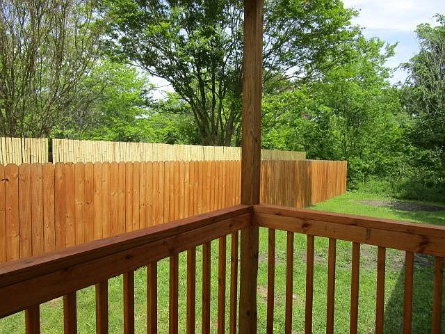 View from front porch