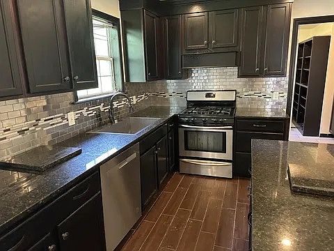stainless steel appliances