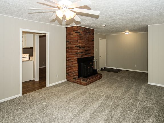 Great Room with wood stove