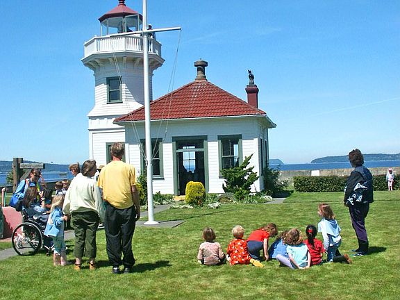 Light House Park in "Old Town" at the ferry landing. 