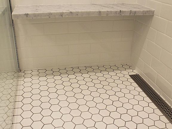 Marble Shower bench