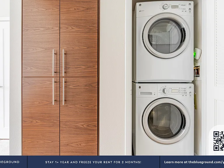 Washer/Dryer in Apartment