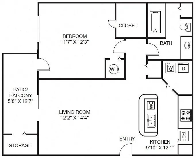 Floor plan The Birkdale (A1)