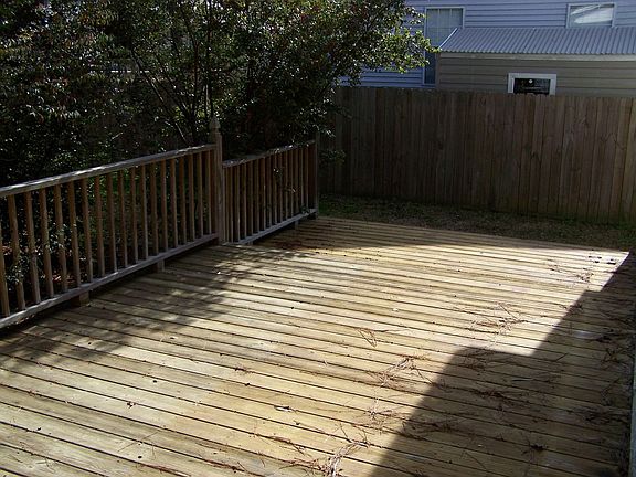 Two-Tier Back Deck