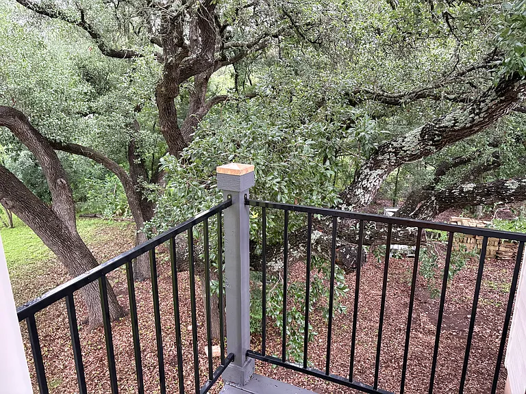 Upstairs small balcony