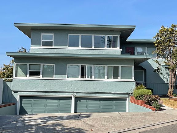 Garage is below the building and includes your own large storage unit which is 6 ft. by 8 ft. for extra space. Unit is on second level with windows facing south view.