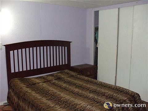 Master bedroom with large closet