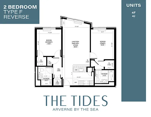 Floor plan Type F Reverse