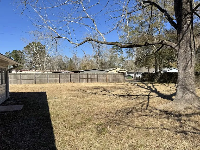 HUGE backyard - plenty of room to run and play