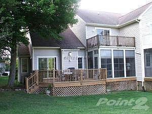 Back of townhouse