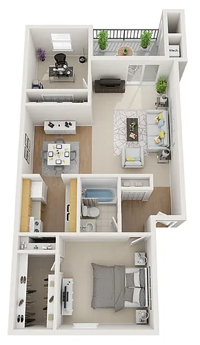 Floor plan Dogwood