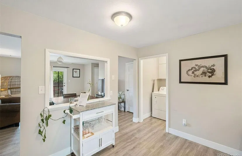 Kitchen Passthrough to Living