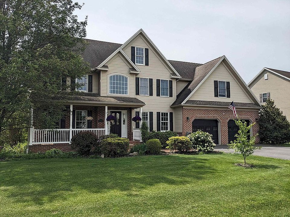 Front of house and garden