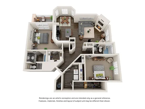Floor plan B3U