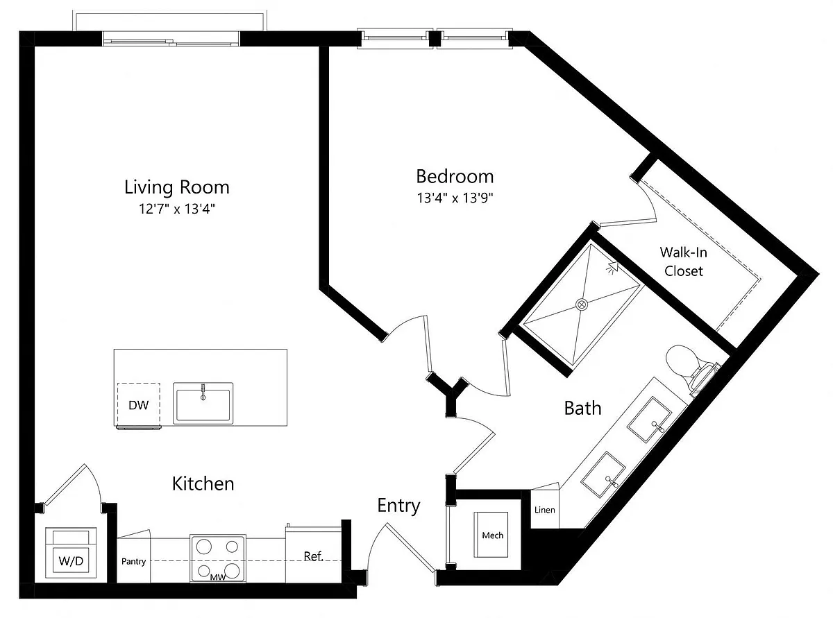 Floor plan COLUMBA