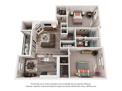 Floor plan Crepe Myrtle