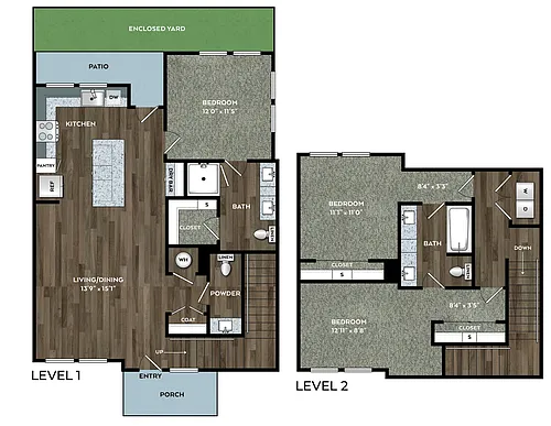 Floor plan White Oak