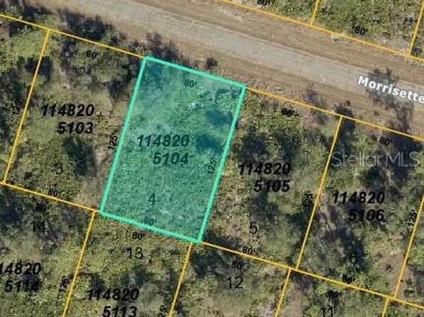 Lot 4 MORRISETTE LANE LOT 4, NORTH PORT, FL 34288