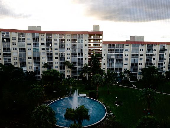 View of Garden and Fountain from SunPorch