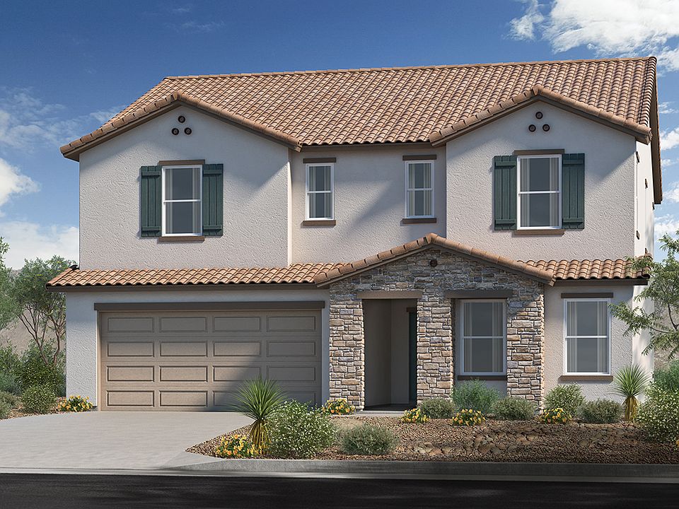 Plan 2650 Elevation A with Optional Stone
