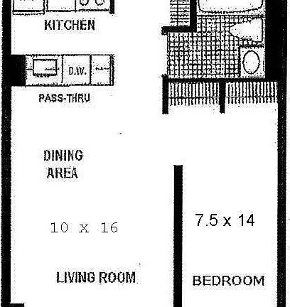 2nd image of 350 W 14th St APT 5F