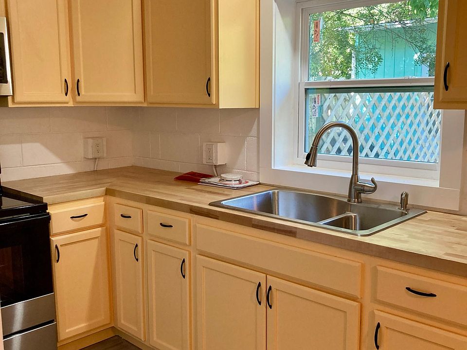 Counter top with view of yard