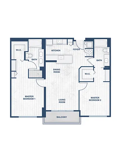Floor plan 2/2 PENTHOUSE