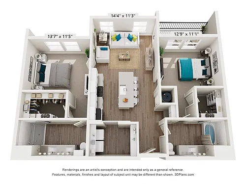 Floor plan The Shell