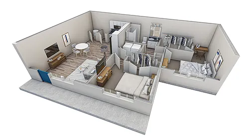 Floor plan 2-1RC