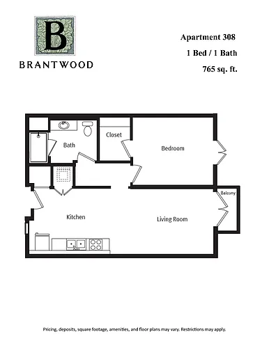 Floor plan 308
