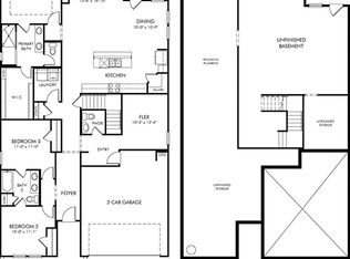 Gibson Basement Plan, Parkside at Grayson, Grayson, GA 30017