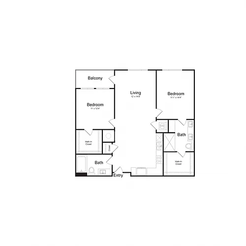 Floor plan B4