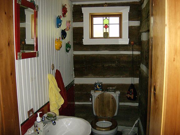 Powder room on main level