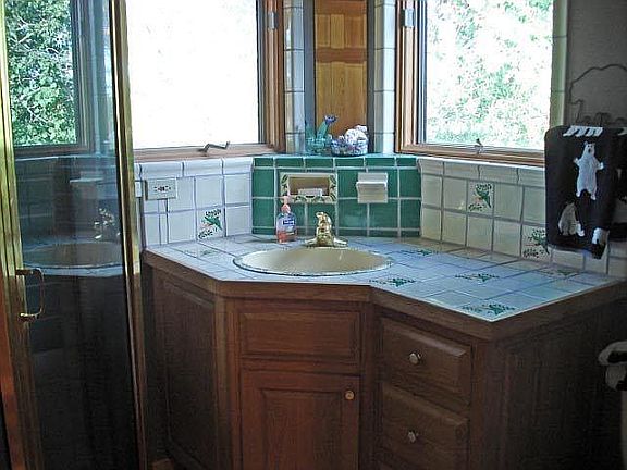 Guest cabin bathroom