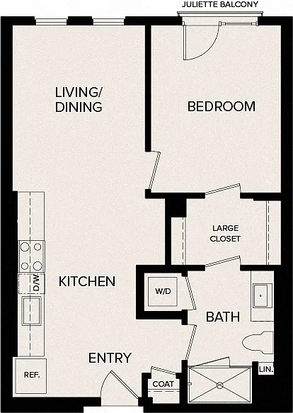 Floor plan 1B