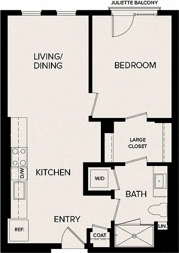 Floor plan 1B