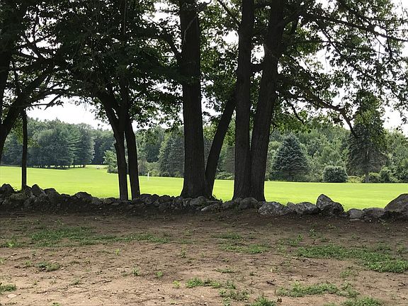 Backyard view onto fairway
