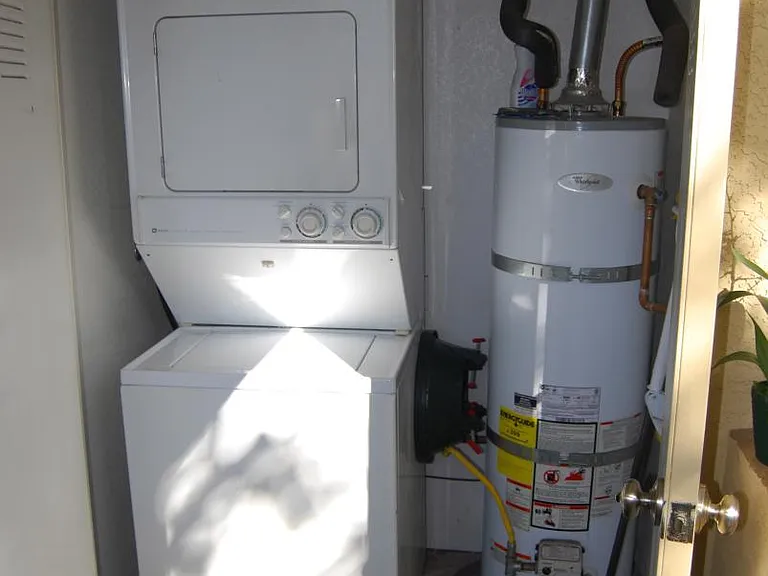 Laundry closet