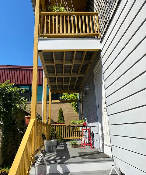 Back deck