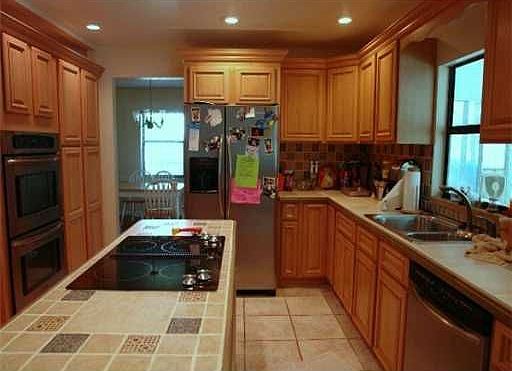New gourmet kitchen