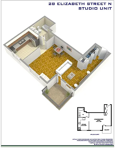 Floor plan Bachelor