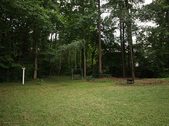 back yard from deck