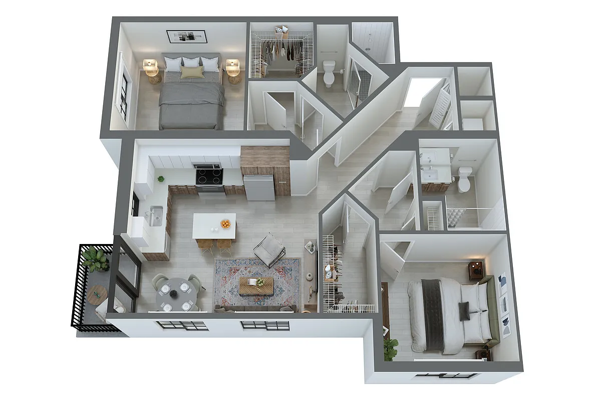 Floor plan The Eccentric